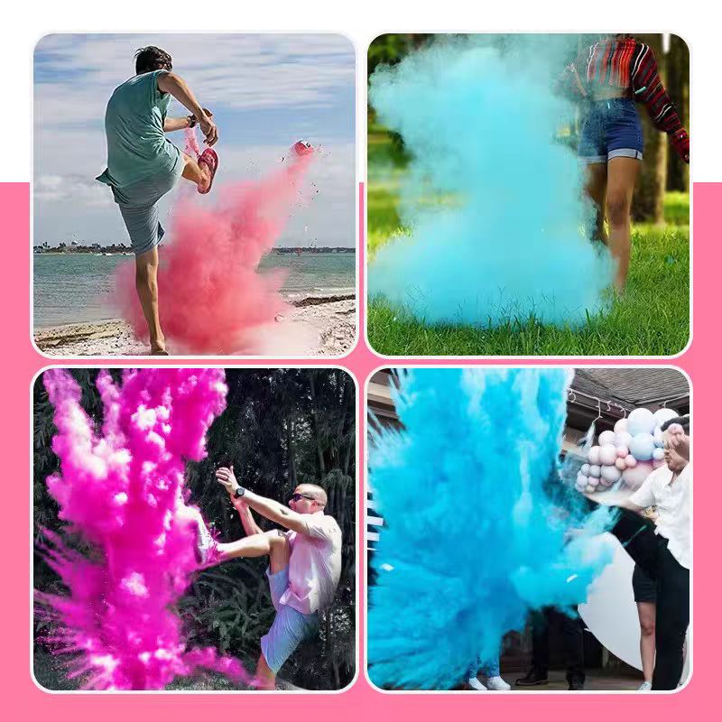 Football colored powder